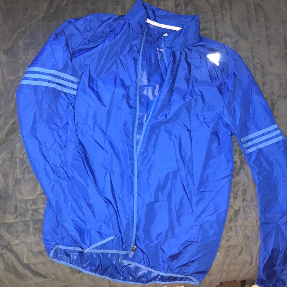 Adidas windbreaker zip up
